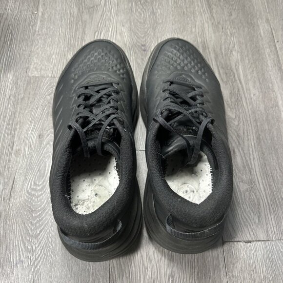 Hoka One One M Bondi SR Men\'s Size 12 2E Wide Triple Black Sneakers Shoes main image 5